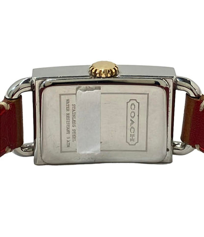 コーチ 腕時計 クオーツ シルバー 0220 レディース COACH