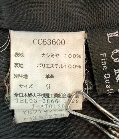 ロリッティ チェスターコート カシミヤ100% レディース SIZE 9 (M) LORITTI