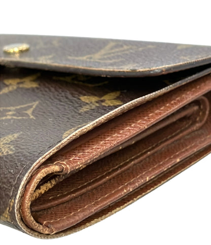 LOUIS VUITTON 二つ折り財布 ポルトトレゾール エテュイ パピエ モノグラム M61202 レディース メンズ ルイ・ヴィトン