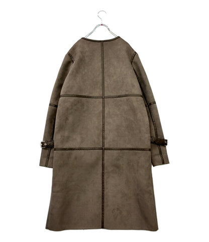 Sov. フェイクムートンコート ファー欠品 0307-330-193A レディース SIZE 38 (M) ソブ