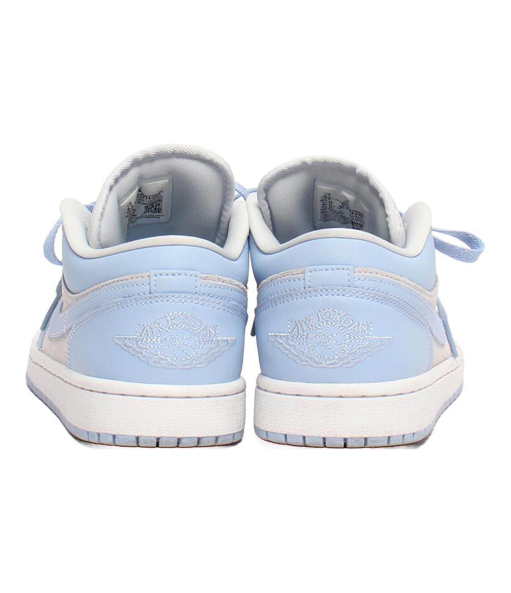 ナイキ ローカットスニーカー FootballGrey Aluminum White WMNS AIR JORDAN 1 LOW DC0774‐050 レディース SIZE 25.5 (XL) NIKE