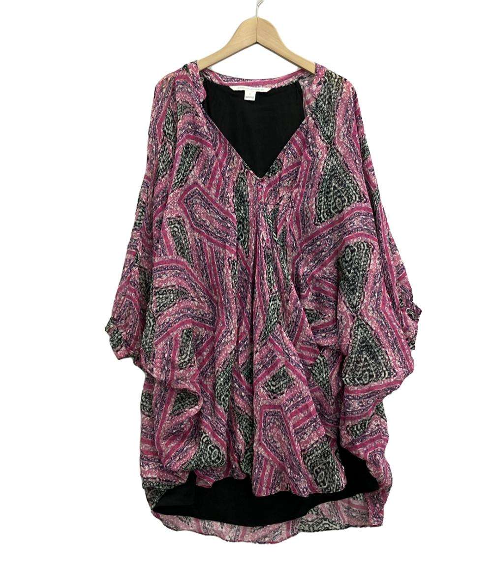 ダイアンフォンファステンバーグ 長袖チュニックブラウス レディース SIZE 0 (XS) DIANE VON FURSTENBERG