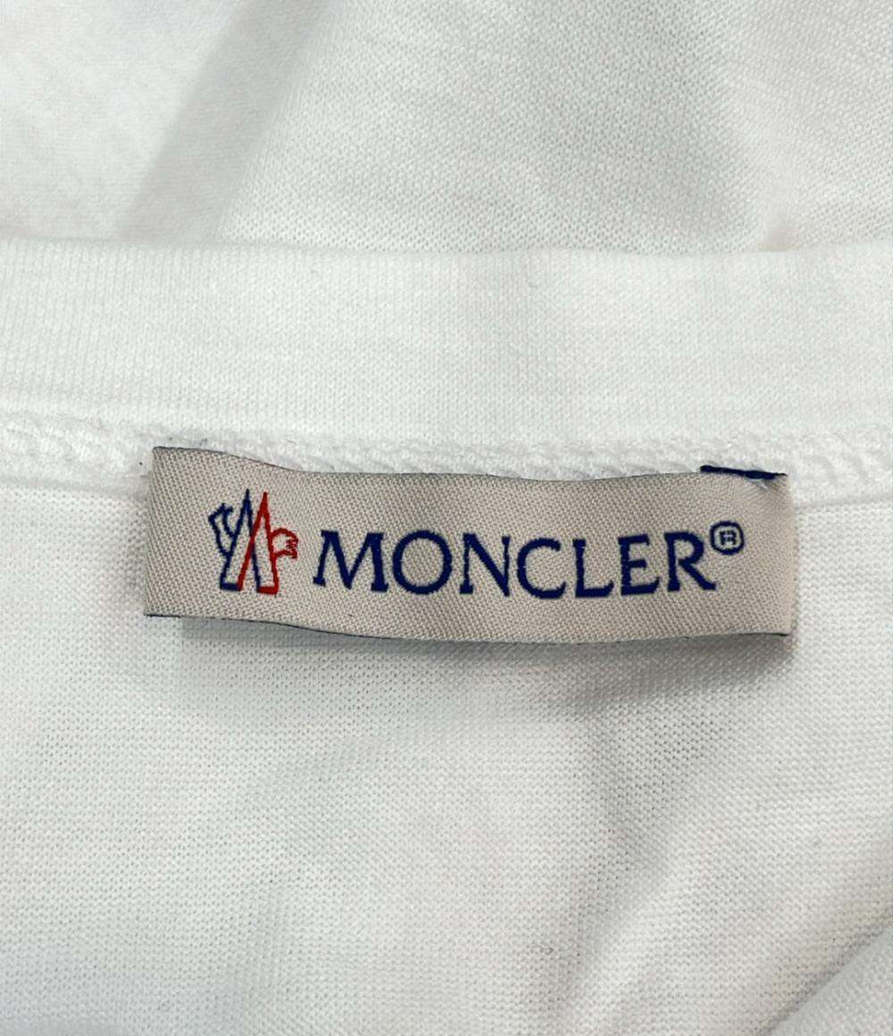 美品 MONCLER 半袖Tシャツ ロゴTシャツ F20918C76010 8390Y メンズ SIZE XXL モンクレール