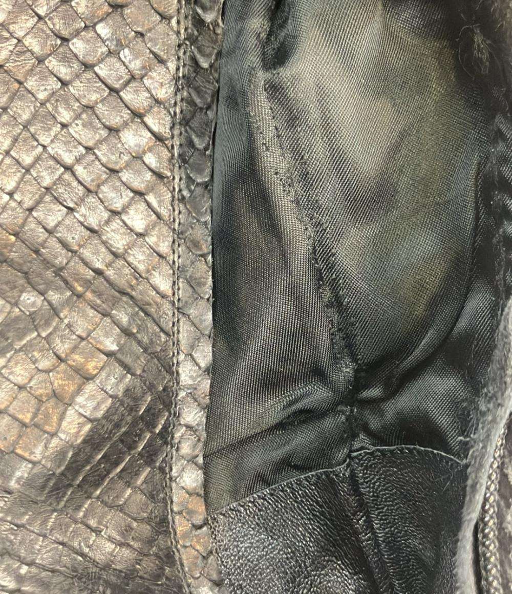 GUCCI ロングブーツ パイソン レディース SIZE 36 C (23cm) グッチ