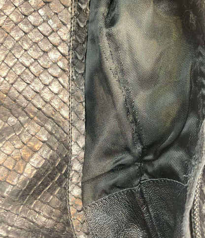 GUCCI ロングブーツ パイソン レディース SIZE 36 C (23cm) グッチ