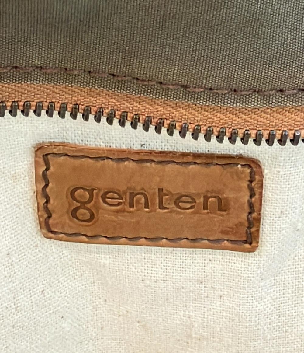 ゲンテン 2WAY ハンドバッグ ショルダーバッグ 斜め掛け メンズ