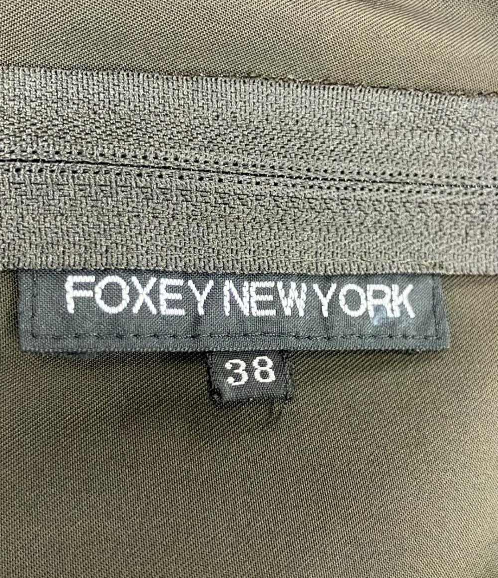 フォクシー ニューヨーク ノースリーブフレアミディアムワンピース レディース SIZE 38 (S) FOXEY NEW YORK