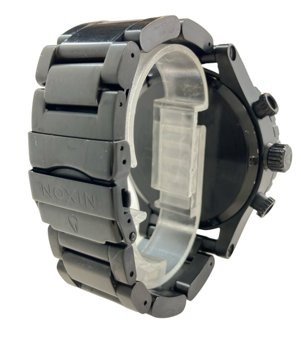 NIXON 腕時計 クオーツ ブラック メンズ ニクソン