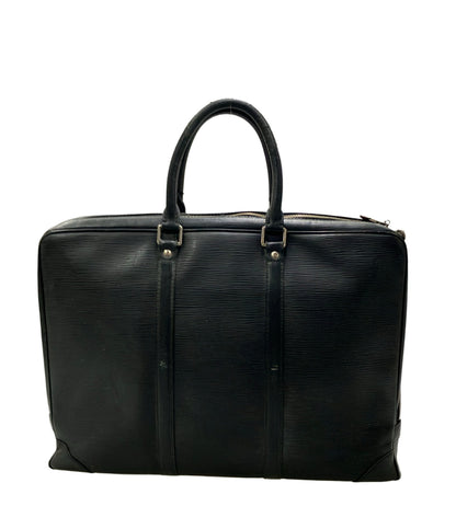 訳あり LOUIS VUITTON ブリーフケース ビジネスバッグ ポルト ドキュマン ヴォワヤージュ エピ M54472 メンズ ルイ・ヴィトン
