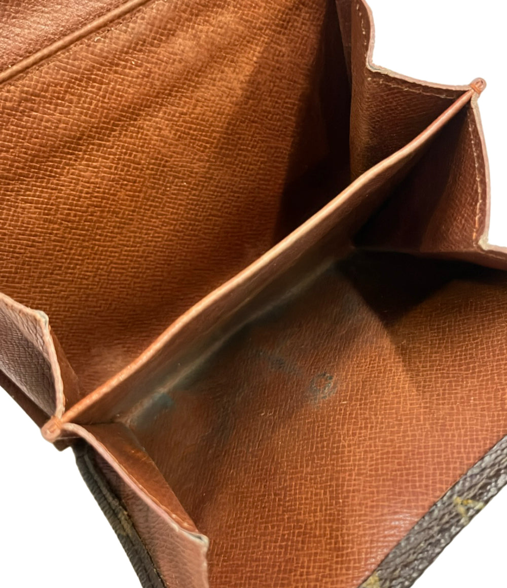 LOUIS VUITTON 三つ折り財布 Wホック ポルトモネ ビエ カルトクレディ