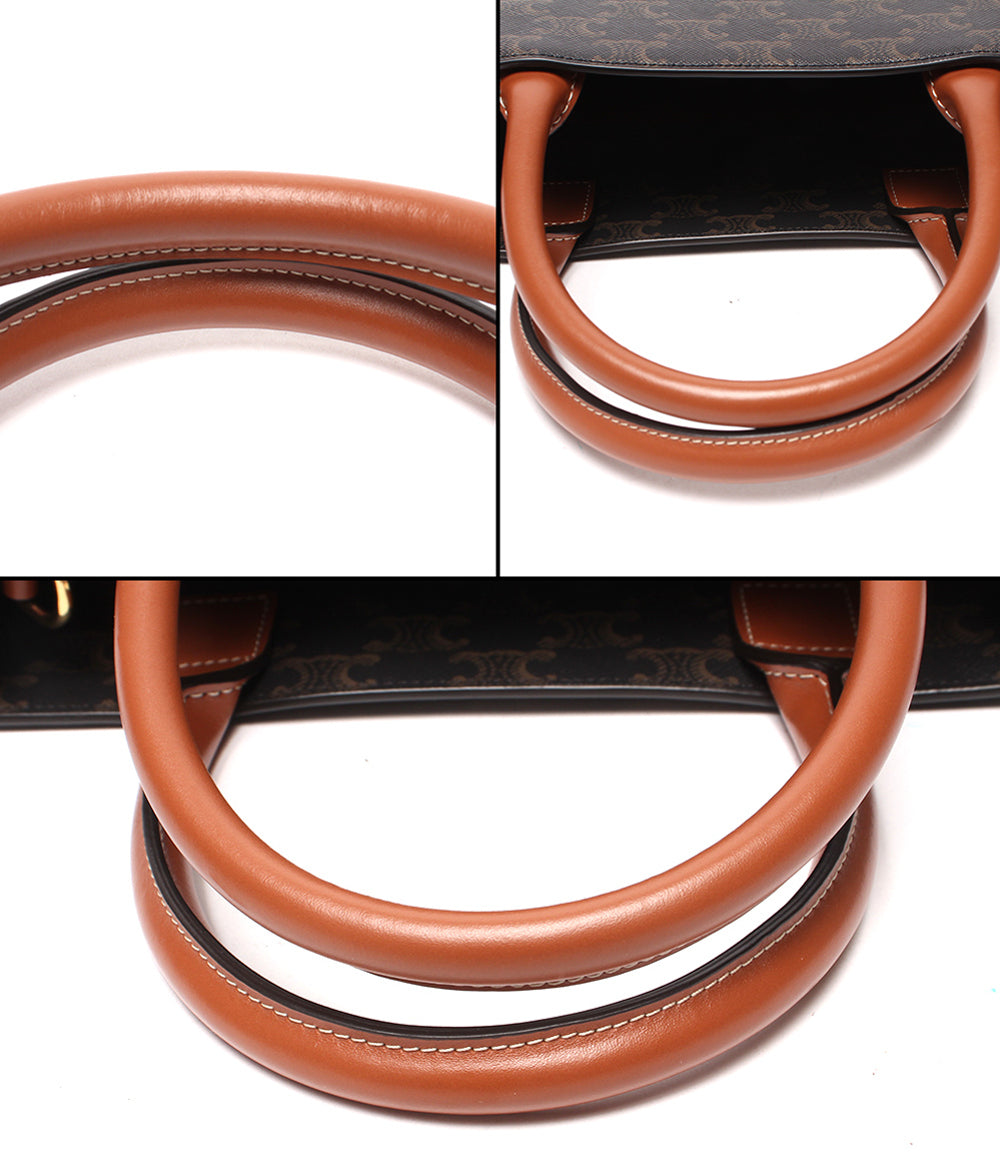 美品 CELINE 2wayショルダーバッグ トートバッグ 斜め掛け スモールバーティカルカバ レディース メンズ セリーヌ