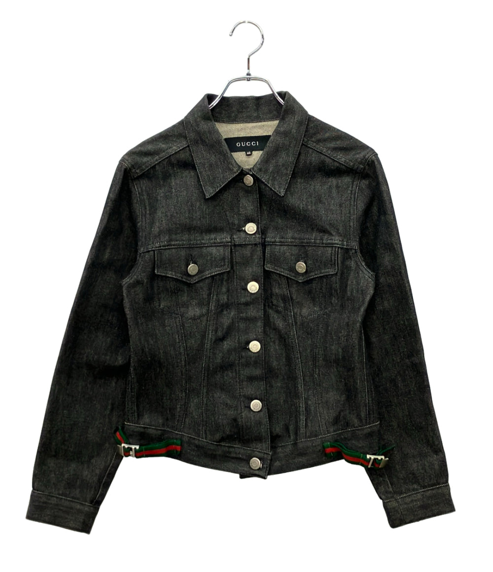 GUCCI シェリーライン デニムジャケット レディース SIZE 42 (M) グッチ