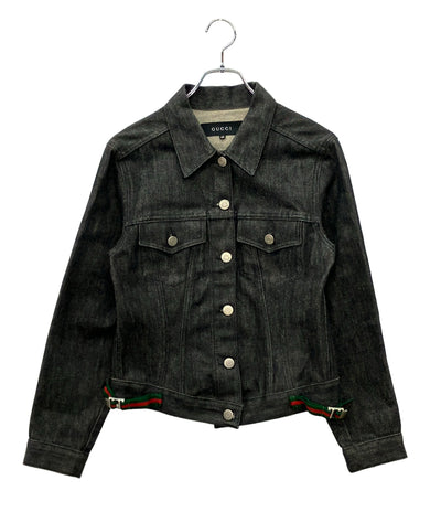 GUCCI シェリーライン デニムジャケット レディース SIZE 42 (M) グッチ