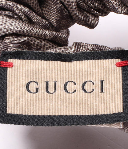 美品 グッチ シュシュセット シルク100％ 髪留め レディース GUCCI