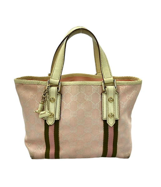 グッチ ミニトート ハンドバッグ シェリー GGキャンバス FS612 グッチ ミニトートバッグ ハンドバッグ GGキャンバス シェリー