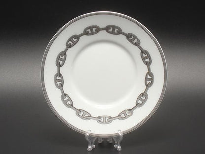 美品 エルメス ソーサー シェーヌダンクル HERMES