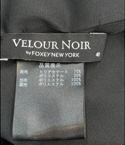ベロワノワール バイフォクシー ニューヨーク ノースリーブワンピース レディース SIZE 40 (M) VELOUR NOIR by FOXEY NEWYORK
