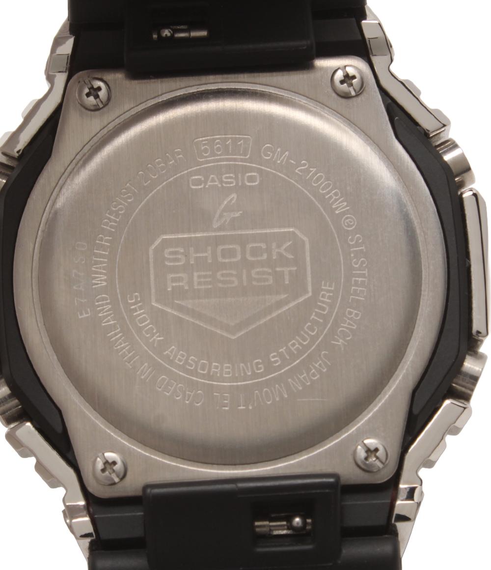 美品 CASIO 腕時計 G-SHOCK クオーツ GM-2100RW メンズ カシオ