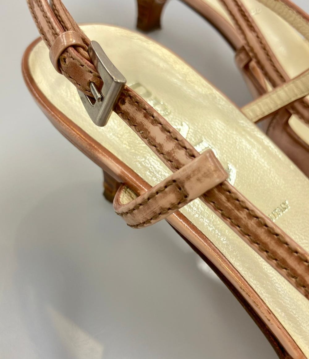 PRADA バックストラップパンプス レディース SIZE 36 (23cm) プラダ