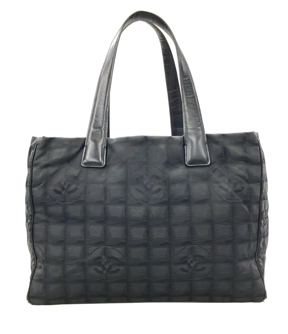 訳あり CHANEL ナイロン トートバッグ ショルダーバッグ 肩掛け ニュー