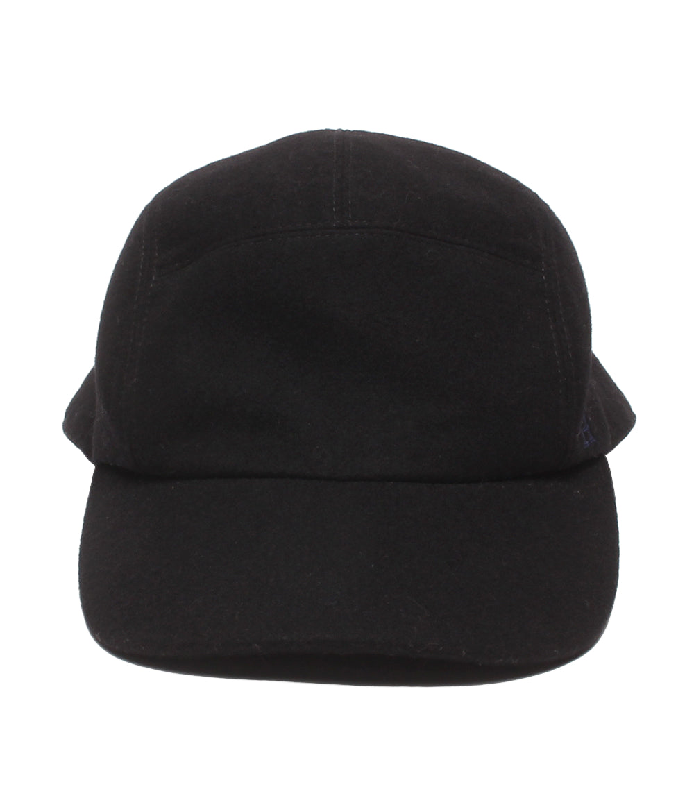 HERMES キャップ カシミヤ100％ スナップボタン式 レディース メンズ SIZE 59 エルメス