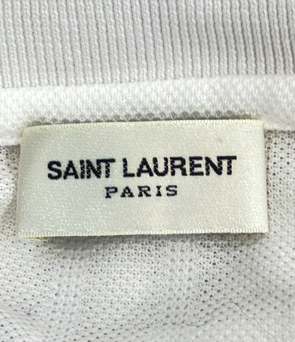 SAINT LAURENT ポロシャツ レディース メンズ SIZE L サンローラン
