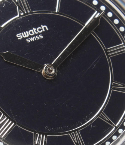 Swatch 腕時計 クオーツ ネイビー系 レディース メンズ スウォッチ