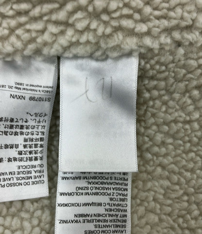 Levi's デニムジャケット ダメージ加工 内側ボア レディース SIZE S リーバイス