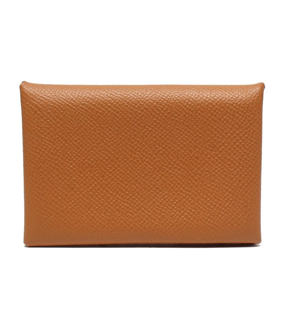 HERMES カードケース B刻印 シルバー金具 カルヴィ レディース メンズ エルメス