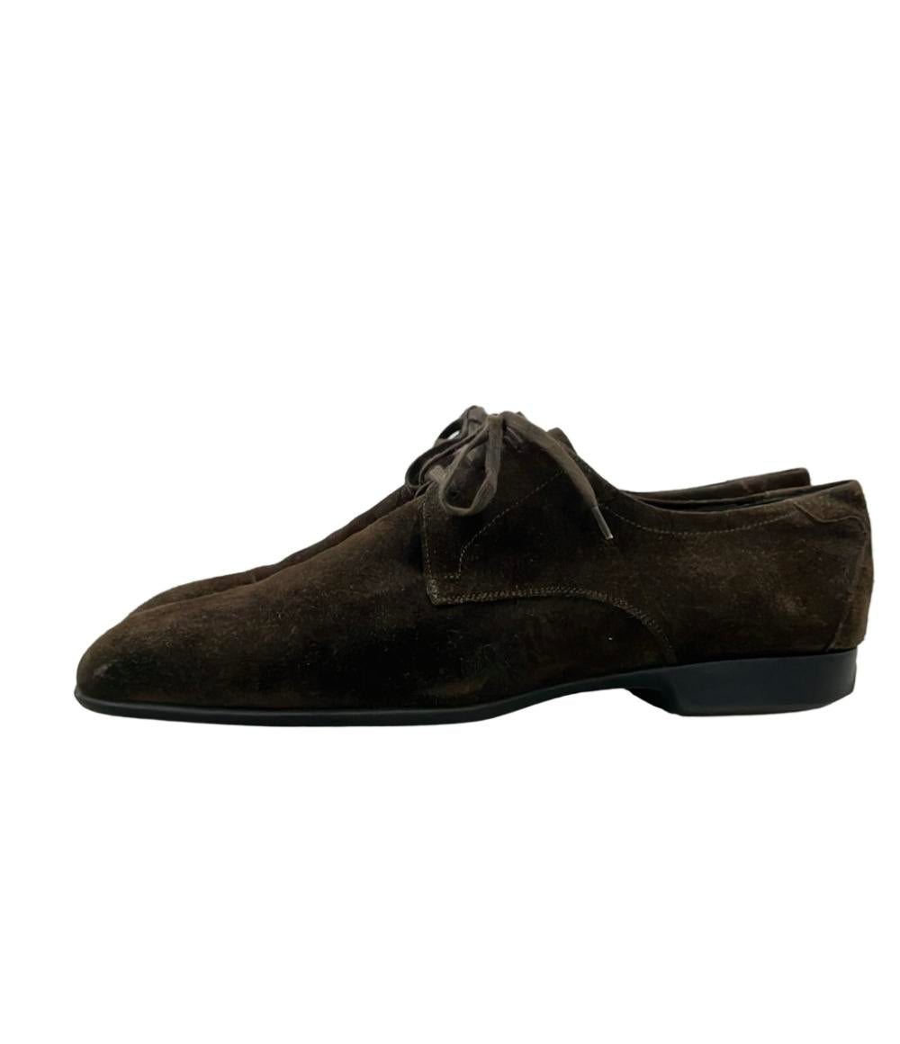 Salvatore Ferragamo レースアップシューズ スウェード メンズ SIZE 9 サルヴァトーレフェラガモ