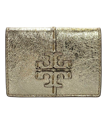 トリーバーチ 三つ折り財布 メタリック レディース Tory Burch