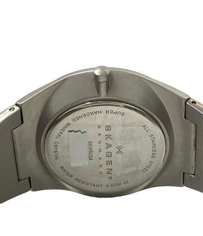 スカーゲン 腕時計 クオーツ ブラック SKW6054 メンズ SKAGEN