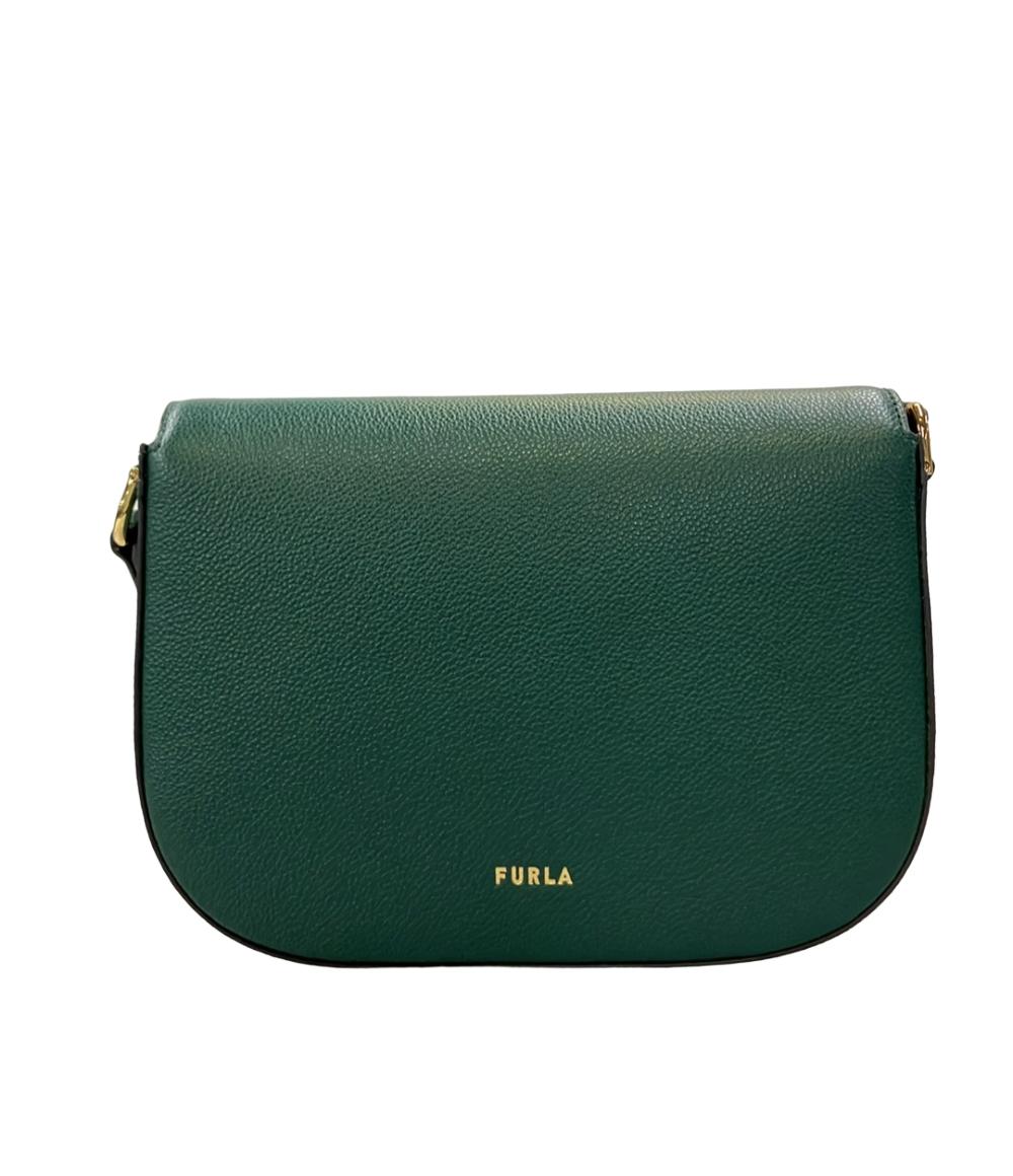 美品 Furla ショルダーバッグ 斜め掛け ムーンライト レディース フルラ