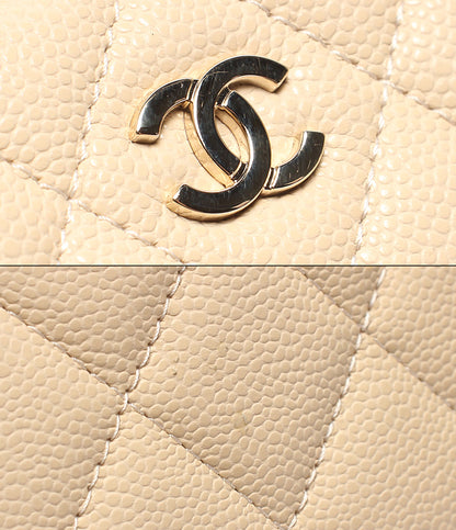 美品 CHANEL 2WAYチェーンショルダーバッグ ミニボストンバッグ 斜め掛け ゴールド金具 キャビアスキン マトラッセ レディース シャネル