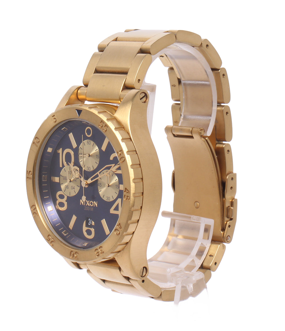 NIXON 腕時計 THE 48-20 CHRONO クオーツ ブルー A486-1922 メンズ ニクソン