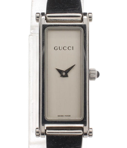 GUCCI 腕時計 クオーツ シルバー 1500L レディース グッチ