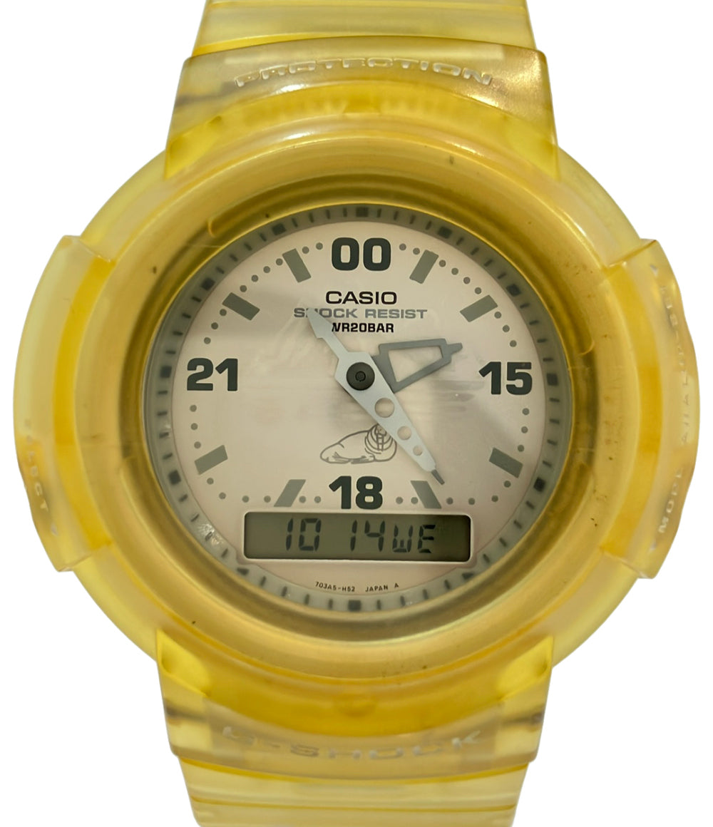 CASIO 腕時計 G-SHOCK クオーツ シルバー AW-500NS メンズ カシオ