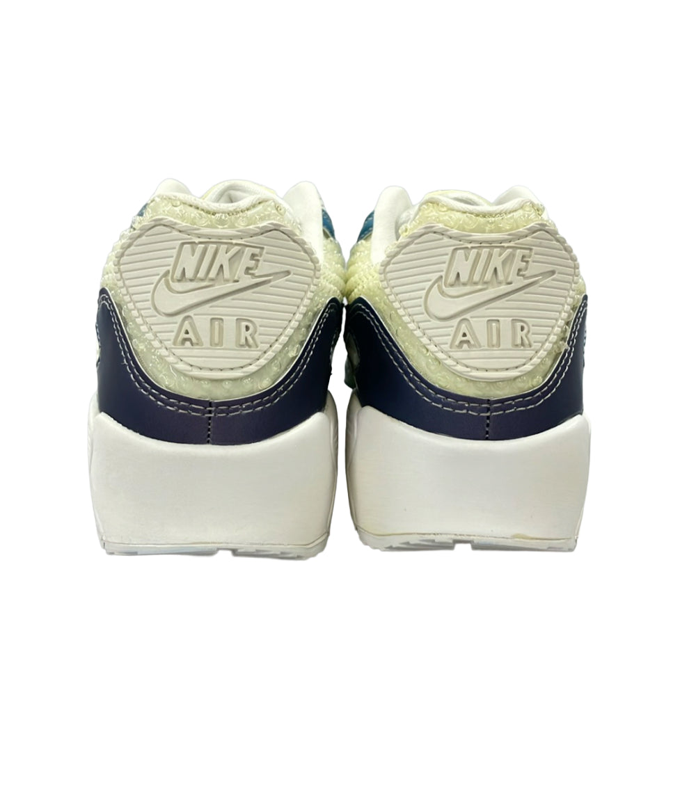 NIKE ローカットスニーカー シャボン玉 虹色 AIR MAX 90 20 GS CT9631-100 キッズ SIZE 22.5 ナイキ
