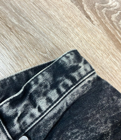 URU デニムパンツ ジップアップ ケミカルウォッシュ加工 COTTON DENIM - 5 POCKET PANTS TYPE C 23fcd01c メンズ SIZE 1 (S) ウル