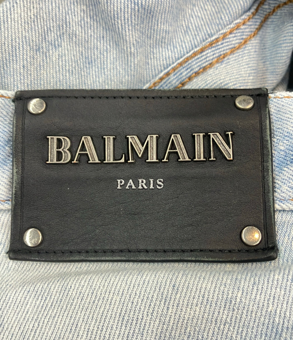 BALMAIN デニムパンツ ボタンフライ W8H9131T139 メンズ SIZE 30 (M) バルマン