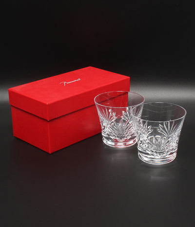 美品 Baccarat イヤータンブラー グラス 2点セット ペア 2024 ルテシア バカラ
