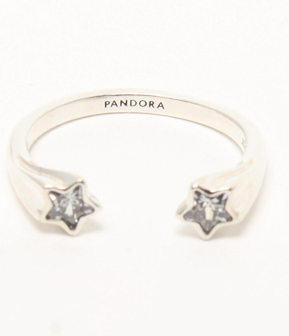 美品 PANDORA リング 指輪 SV925 シューティングスター オープンリング レディース SIZE 14号 パンドラ