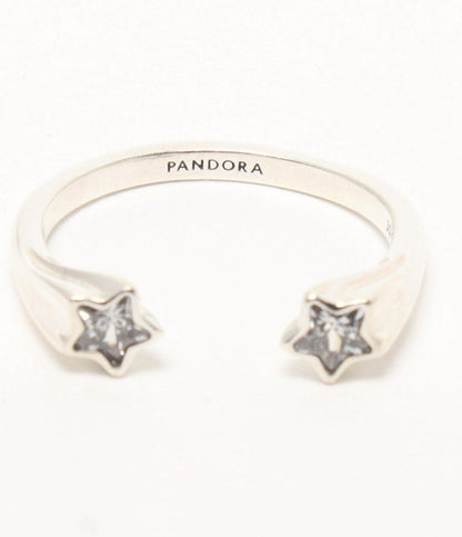 美品 PANDORA リング 指輪 SV925 シューティングスター オープンリング レディース SIZE 14号 パンドラ