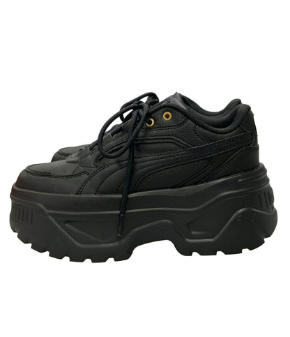 美品 PUMA ローカット厚底スニーカー カルメン X-TRA 400369-03 レディース SIZE 24.0 プーマ