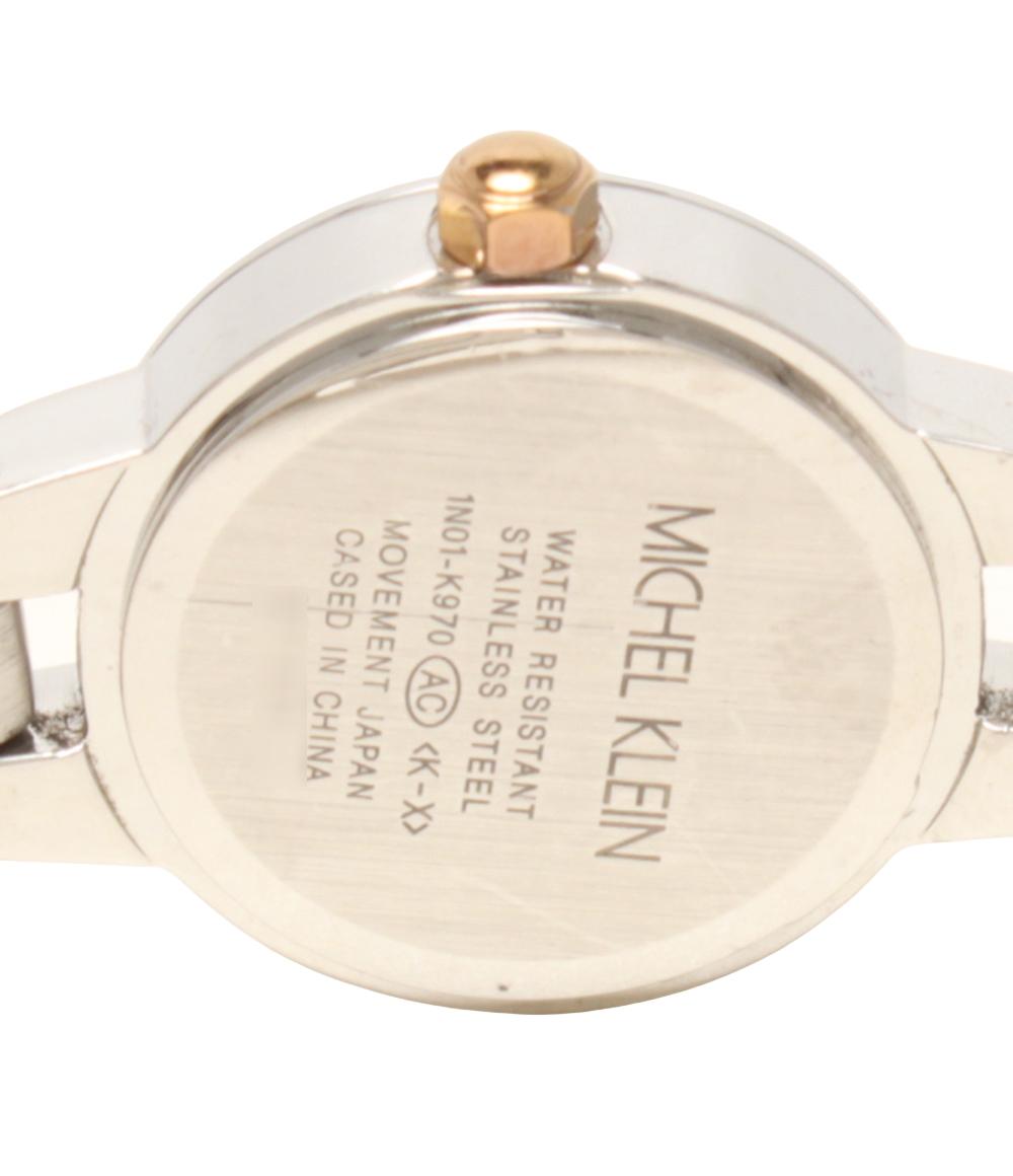 MICHEL KLEIN 腕時計 クオーツ ピンク系 1N01-K970 レディース ミッシェルクラン