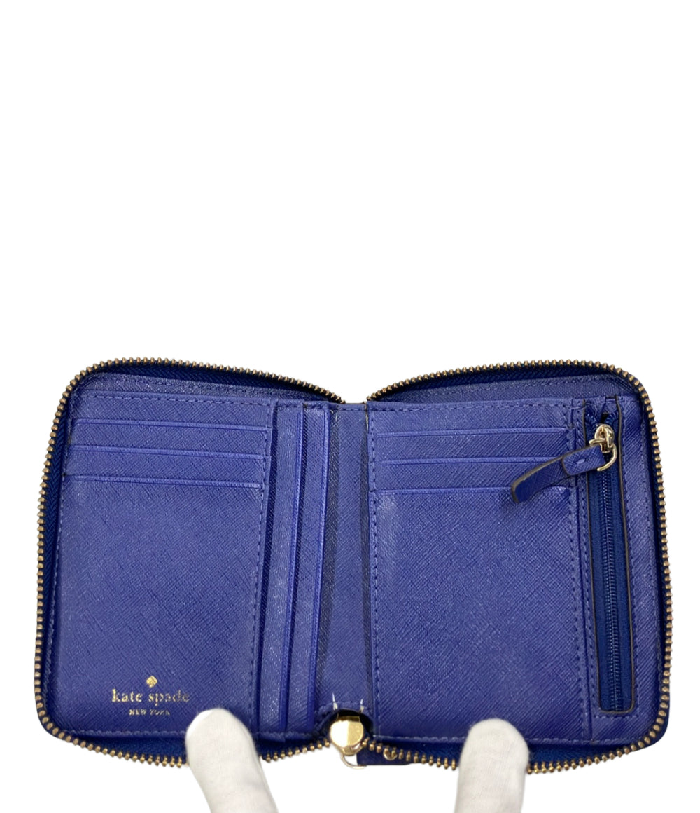 Kate Spade ラウンドファスナー二つ折り財布 レディース ケイトスペード