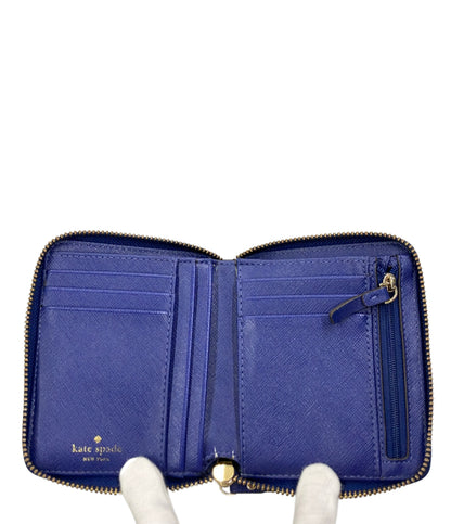 Kate Spade ラウンドファスナー二つ折り財布 レディース ケイトスペード
