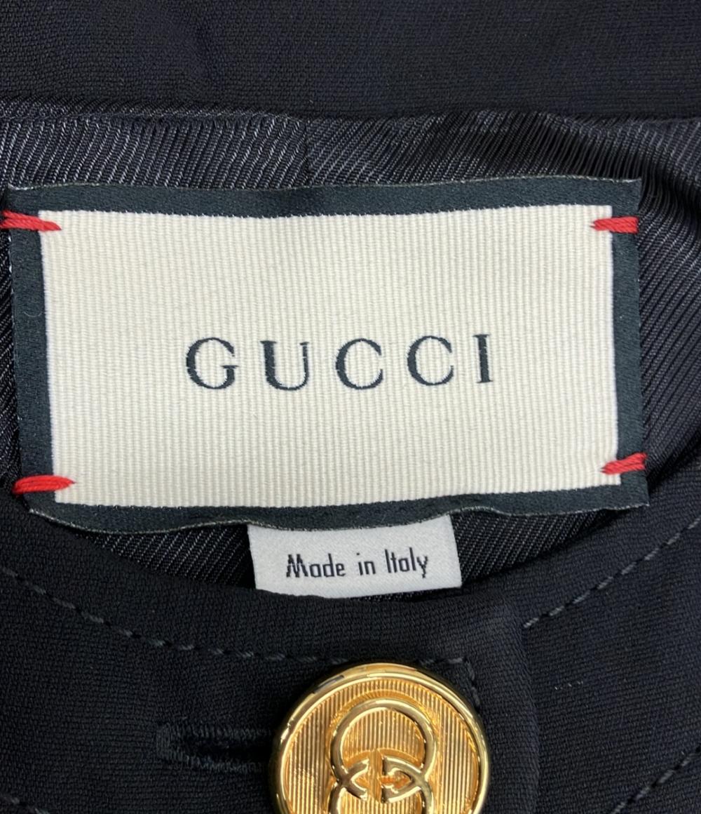 グッチ シルクウールロングベスト レディース SIZE 38 (S) GUCCI