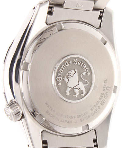 Grand Seiko 腕時計 GMTウォッチ クオーツ ブラック SBGN029 メンズ グランドセイコー