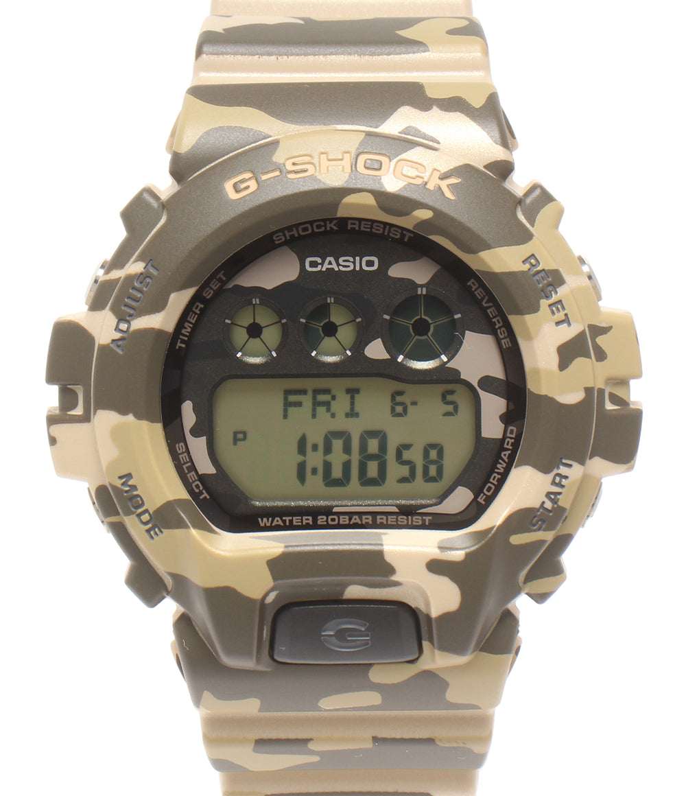 美品 CASIO 腕時計 カモフラージュ G-SHOCK クオーツ GMD-S6900CF レディース メンズ カシオ